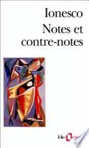 Notes et contre-notes