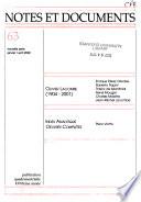 Notes et documents