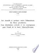 Notes et mémoires du Service géologique