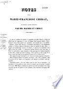 Notes pour Marie-Françoise Chirat, en réponse à celles produites par MM. Maurer et Chirat
