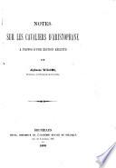 Notes sur Les cavaliers d'Aristophane