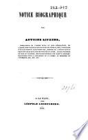 Notice biographique sur Antoine Lipkens, commandeur de l'ordre royal du Lion-néerlandais, ancien ingénieur et chef du cadastre ...