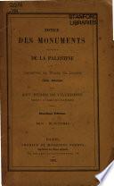 Notice des monuments provenant de la Palestine et conservés au Musée du Louvre (Salle Judaique)
