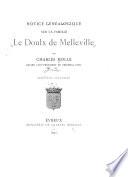 Notice généalogique sur la famille Le Doulx de Melleville
