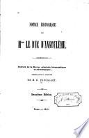Notice historique sur Mgr le duc d'Angoulême