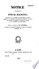 Notice nécrologique sur M. Madiot, directeur de la pépinière du département du Rhône,...