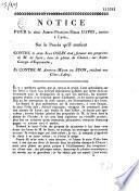 Notice pour le sieur Joseph-François-Marie David, rentier à Lyon... contre le sieur Jean Colin aîné, fermier des propriétés de M. de Syon... et contre M. Antoine-Marie de Syon