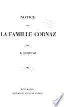 Notice sur la famille Cornaz