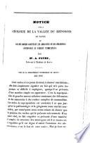 Notice sur la géologie de la vallée du Reposoir en Savoie et sur des roches contenant des ammonites et des bélemnites superposées au terrain nummulitique