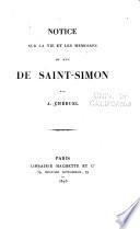 Notice sur la vie et les mémoires du duc de Saint-Simon