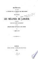 Notice sur les mélanies de Lamarck conservées dans le Musée Delessert et sur quelques espèces nouvelles ou peu connues
