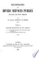 Notices relatives au XIVe siècle