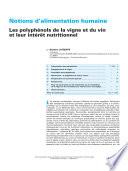 Notions d'alimentation Humaine