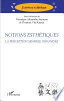 Notions esthétiques