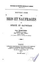 Nouveau code des bris et naufrages
