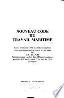 Nouveau code du travail maritime