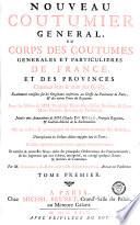 Nouveau coutumier général
