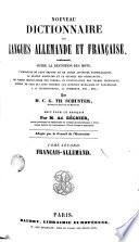 Nouveau Dictionaire des Langues Allemande at Française, 2