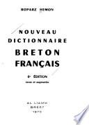 Nouveau Dictionnaire Breton Francais