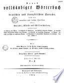 Nouveau dictionnaire complet à l'usage des Allemands et des Français