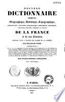 Nouveau dictionnaire complet géographique de la France