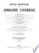 Nouveau dictionnaire de géographie universelle