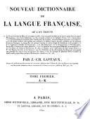 Nouveau Dictionnaire de la Langue Française, etc