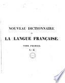 Nouveau dictionnaire de la langue française... par J.-Ch. Laveaux,... 2e édition...