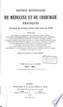 Nouveau dictionnaire de médecine et de chirurgie pratique