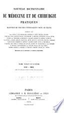 Nouveau dictionnaire de médecine et de chirurgie pratiques ... v. 21, 1875