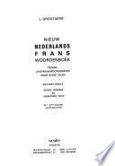 Nouveau dictionnaire français-néerlandais et dictionnaire de prononciation des deux langues