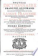 Nouveau dictionnaire Francois-Allemand etc. Nouvelle ed. non seulement purgee ... de fautes ... , mais en meme tems augmentee etc. par Auguste J. Buxtorf