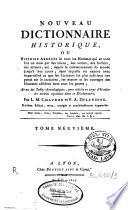 Nouveau dictionnaire historique [...]