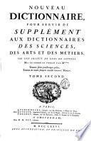 Nouveau dictionnaire