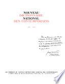 Nouveau dictionnaire national des contemporains
