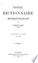 Nouveau dictionnaire roumain-français