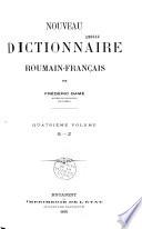 Nouveau dictionnaire roumain-français