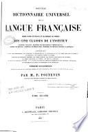 Nouveau dictionnaire universel de la langue française