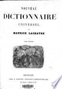 Nouveau dictionnaire universel