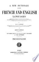 Nouveau dictionnarie anglais-francʹais et francʹais-anglais