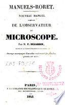 Nouveau manuel complet de l'observateur au microscope