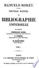 Nouveau manuel de bibliographie universelle