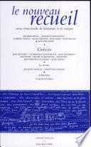 Nouveau Recueil N 71 Greces (le)
