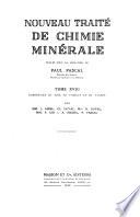 Nouveau traité de chimie minérale: Complexes du fer, du cobalt et du nickel, par J. Amiel [et al