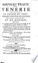 Nouveau traité de vénerie