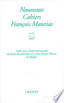 Nouveaux cahiers Francois Mauriac