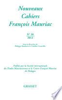 Nouveaux cahiers François Mauriac