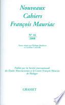 Nouveaux cahiers François Mauriac