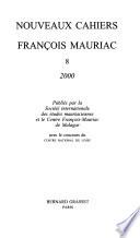 Nouveaux cahiers François Mauriac