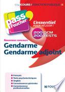 Nouveaux concours Gendarme Gendarme adjoint